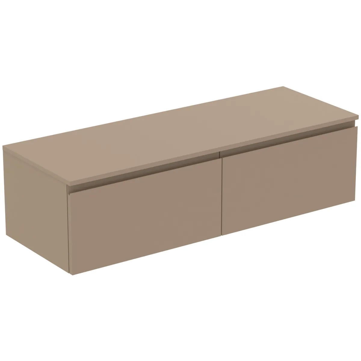 Ideal Standard Waschtischunterschrank „Finesse“ 140,2 × 37,8 × 50,5 cm Greige matt