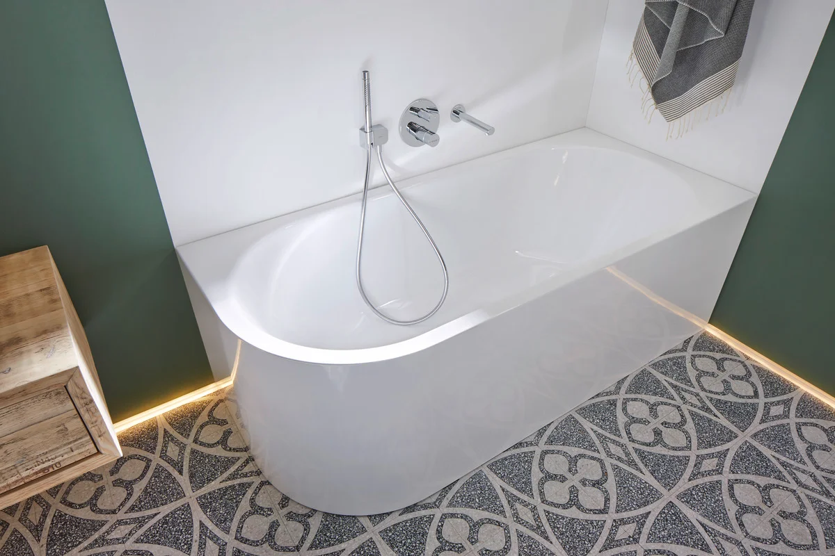 Kaldewei MEISTERSTÜCK CENTRO DUO 1 LINKS ECKEINBAU Badewanne, 1800x800 mm, alpinweiß, Perl-Effekt, Stahl-Emaille Kaldewei MEISTERSTÜCK CENTRO DUO 1 LINKS ECKEINBAU Badewanne, 1800x800 mm, alpinweiß, Perl-Effekt, Stahl-Emaille