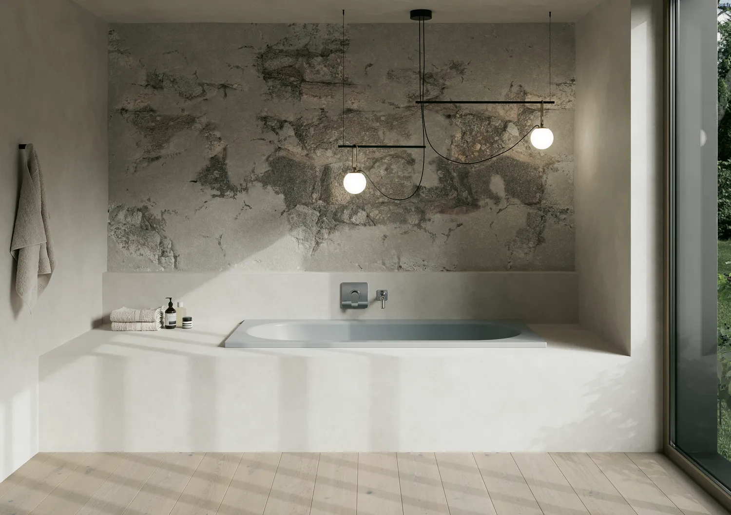 BetteStarlet Badewanne Rechteck 1900x900 mm Blue Satin Titan-Stahl Einbau Unterbau 2-Sitzer