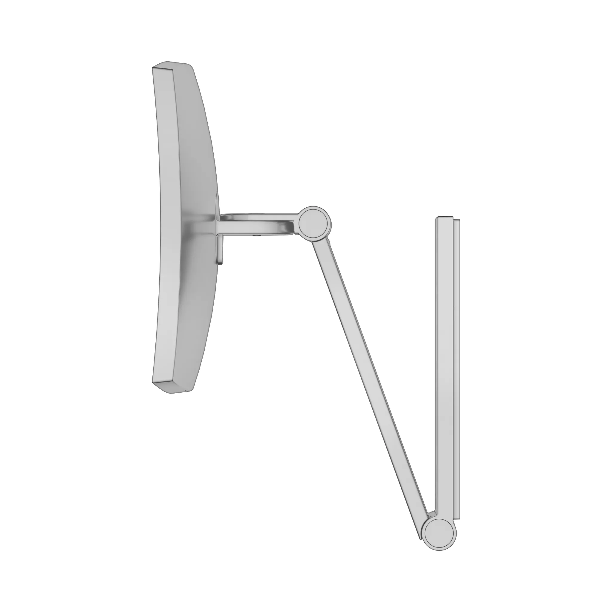 KEUCO Kosmetikspiegel „iLook_move“ Rechteck, ohne Beleuchtung in Aluminium-finish KEUCO Kosmetikspiegel „iLook_move“ Rechteck, ohne Beleuchtung in Aluminium-finish