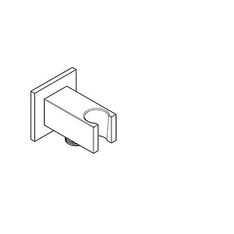 Kludi A-QA Wandanschlussbogen Brushed Bronze PVD Kludi A-QA Wandanschlussbogen Brushed Bronze PVD