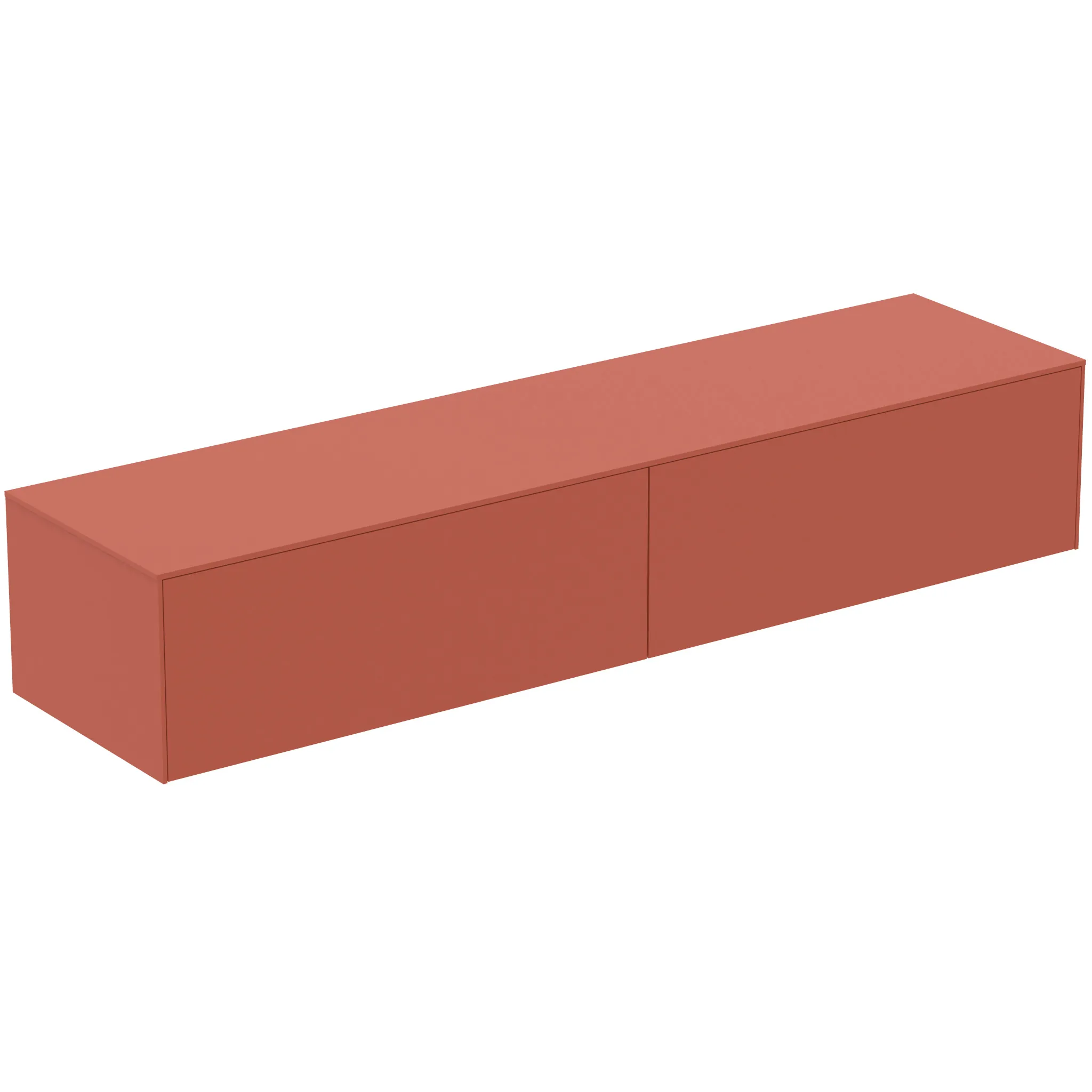 Ideal Standard Waschtischunterschrank „Conca“ 198,7 × 37 × 50,5 cm Sunset matt lackiert Ideal Standard Waschtischunterschrank „Conca“ 198,7 × 37 × 50,5 cm Sunset matt lackiert