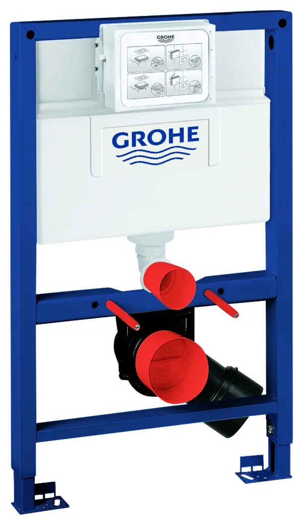 Wand-WC-Element Rapid SL 38526, 0,82 m Bauhöhe, mit Spülkasten 6-9l, für Vorwand- oder Ständerwandmontage Wand-WC-Element Rapid SL 38526, 0,82 m Bauhöhe, mit Spülkasten 6-9l, für Vorwand- oder Ständerwandmontage