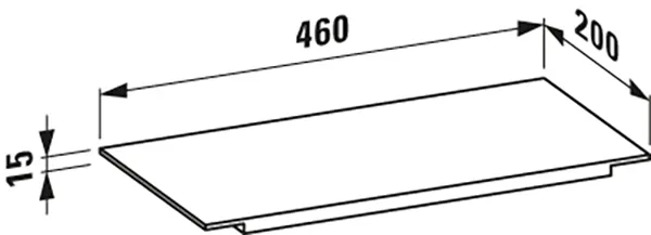 Laufen Ablage „Kartell“