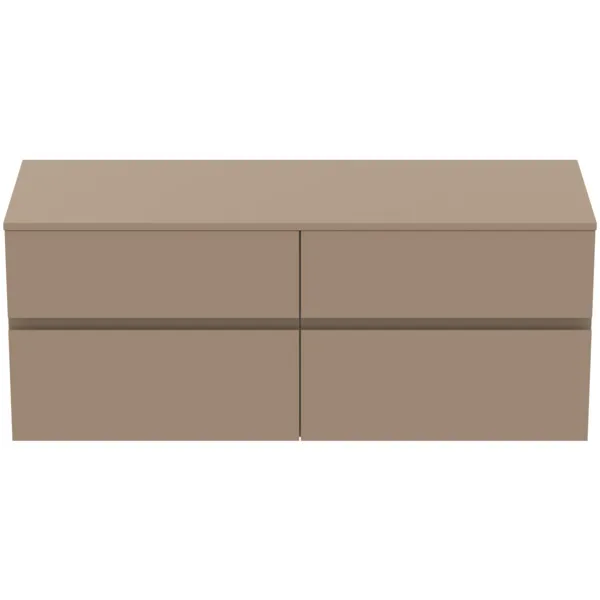 Ideal Standard Waschtischunterschrank „Finesse“ 140,2 × 55,8 × 50,5 cm Greige matt Ideal Standard Waschtischunterschrank „Finesse“ 140,2 × 55,8 × 50,5 cm Greige matt