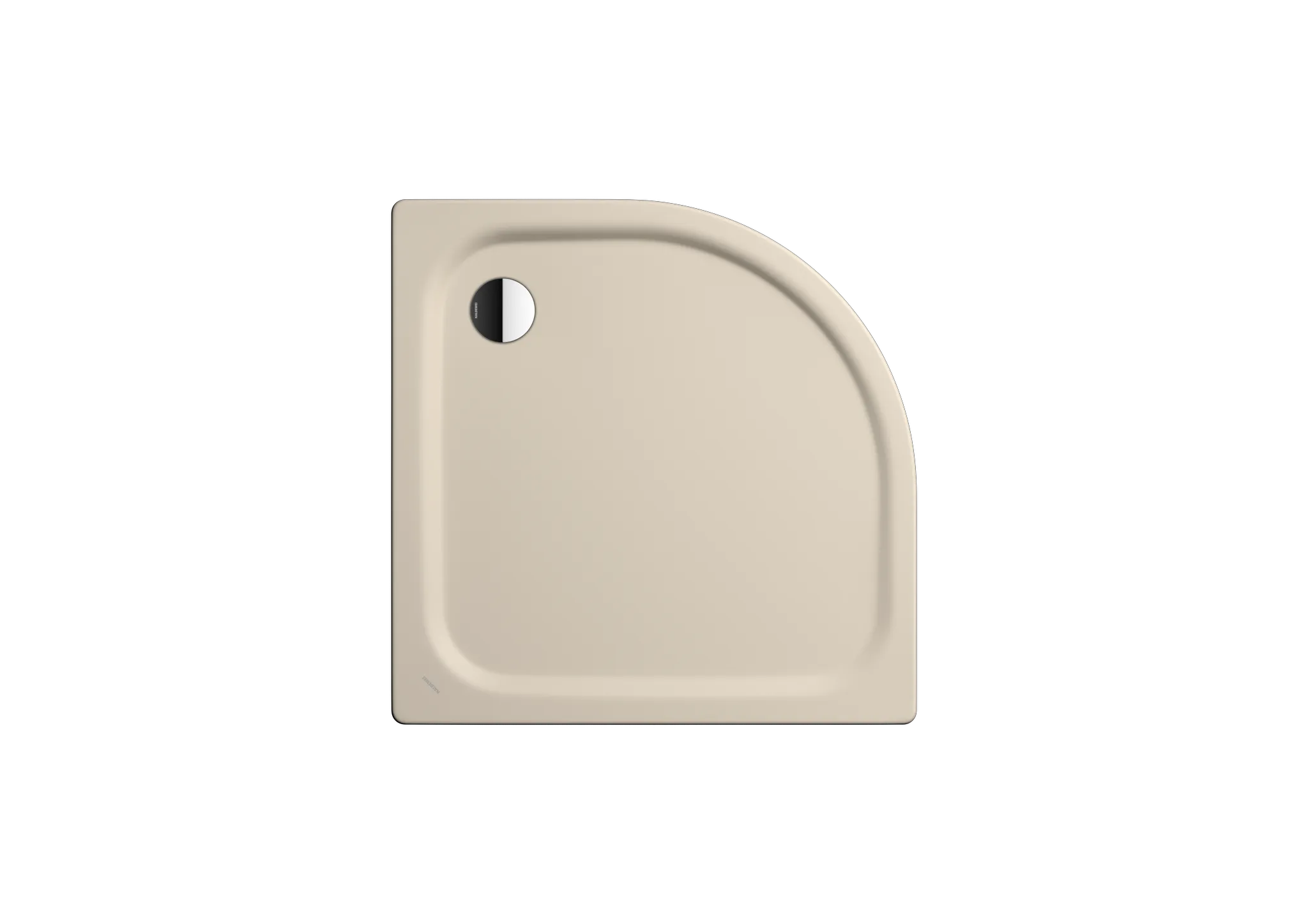 Kaldewei viertelkreis Duschwanne „Zirkon“ 90 × 90 cm in warm beige 20
