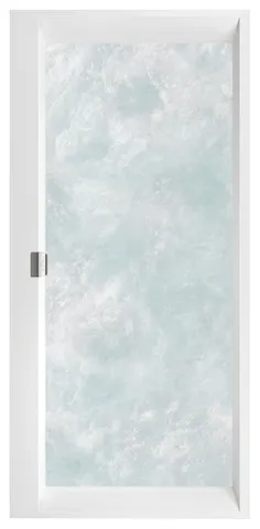 Villeroy & Boch Whirlwanne „Squaro Edge 12“ mit Whirlsystem „Hydropool Entry“ rechteck 190 × 90 cm in Weiß Alpin