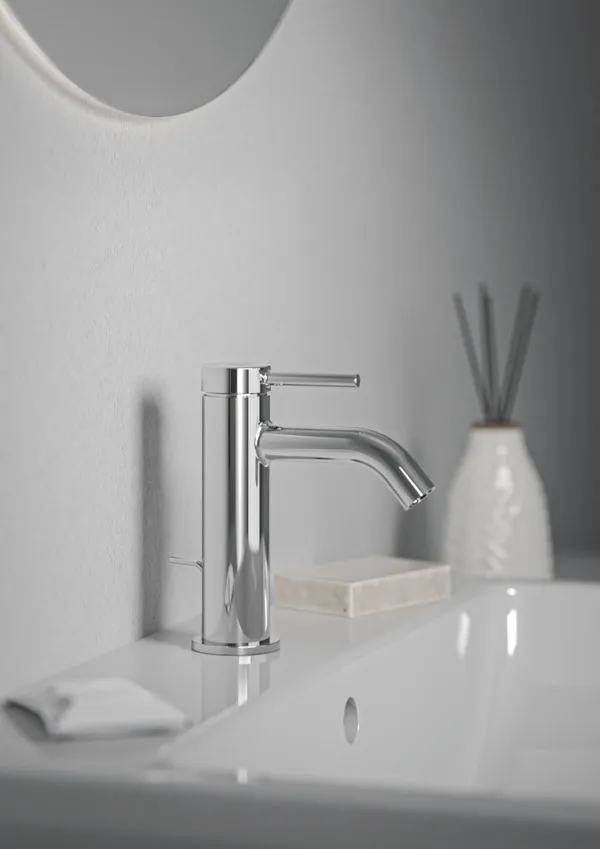 Ideal Standard Waschtischarmatur Ceraline Nuovo Ausladung 105mm mit Ablaufgarnitur Chrom Ideal Standard Waschtischarmatur Ceraline Nuovo Ausladung 105mm mit Ablaufgarnitur Chrom