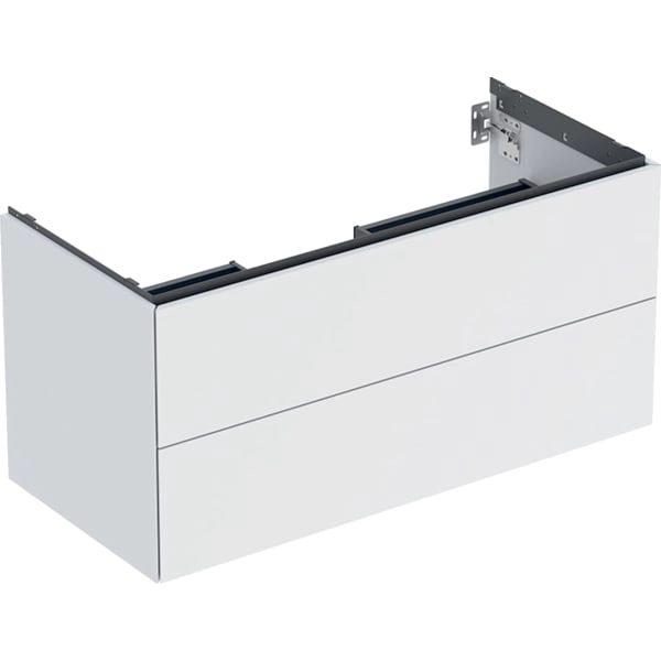 Geberit Waschtischunterschrank „ONE“ weiß / lackiert matt Geberit Waschtischunterschrank „ONE“ weiß / lackiert matt