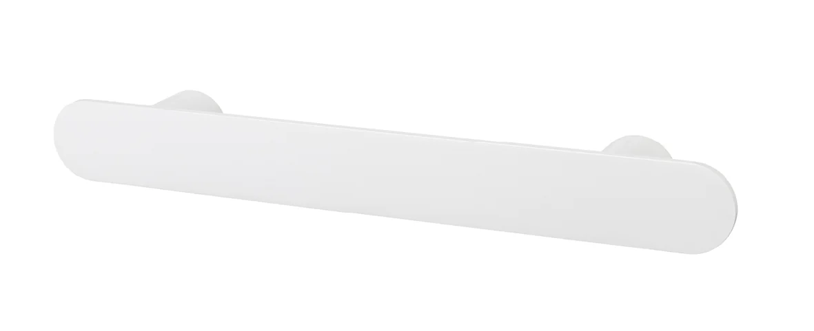 BEMM Magnet Handtuchhalter Softline, weiß matt RAL 9016, 460 oder 560 mm Länge, 55 mm Höhe, 60 mm Tiefe