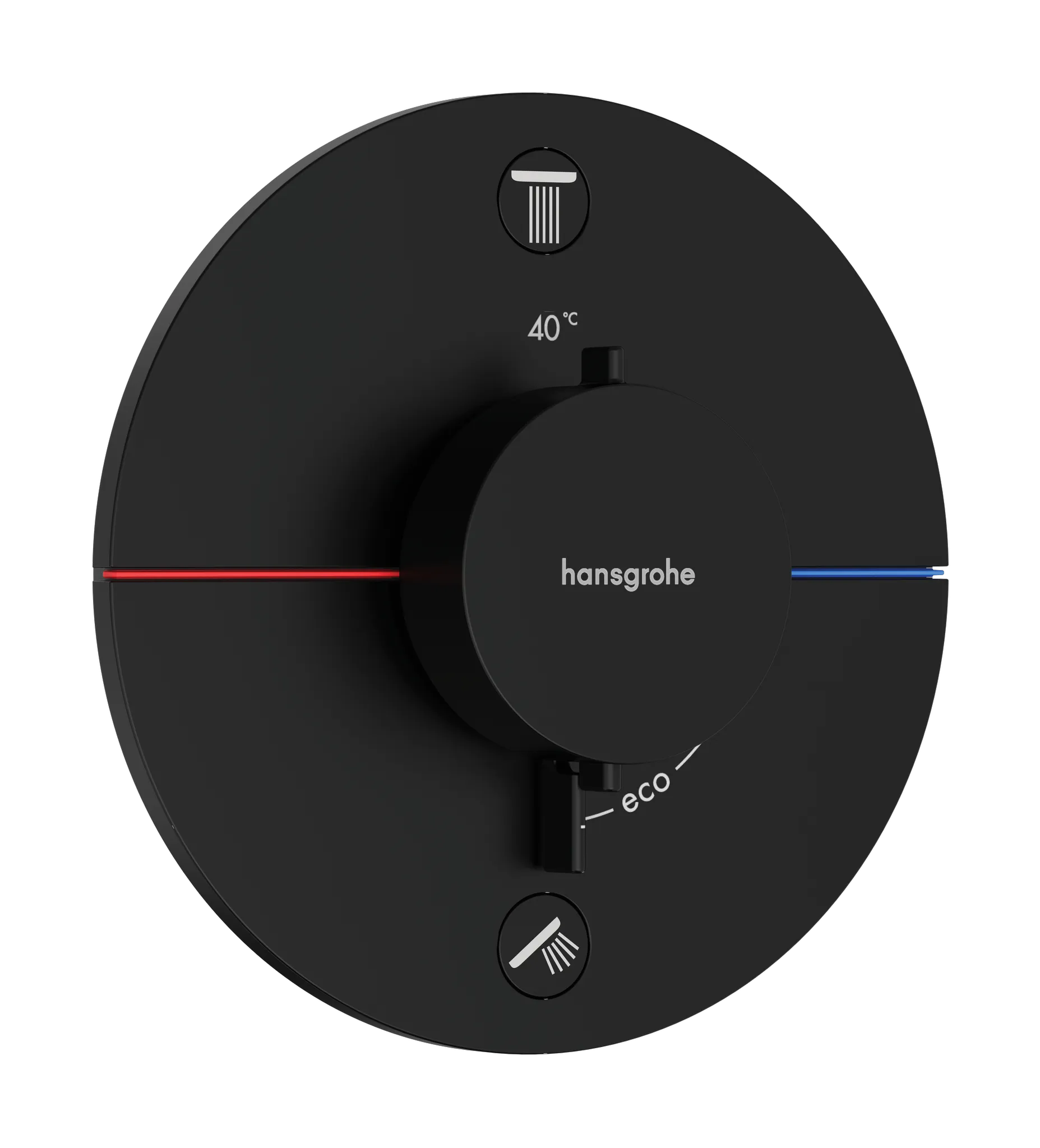 ShowerSelect Comfort S Thermostat Unterputz für 2 Verbraucher Chrom ShowerSelect Comfort S Thermostat Unterputz für 2 Verbraucher Chrom