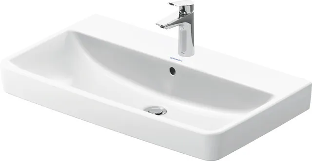 Wandwaschtisch „No.1“ 80 × 46 × 17,3 cm, Hahnlochposition mittig Wandwaschtisch „No.1“ 80 × 46 × 17,3 cm, Hahnlochposition mittig