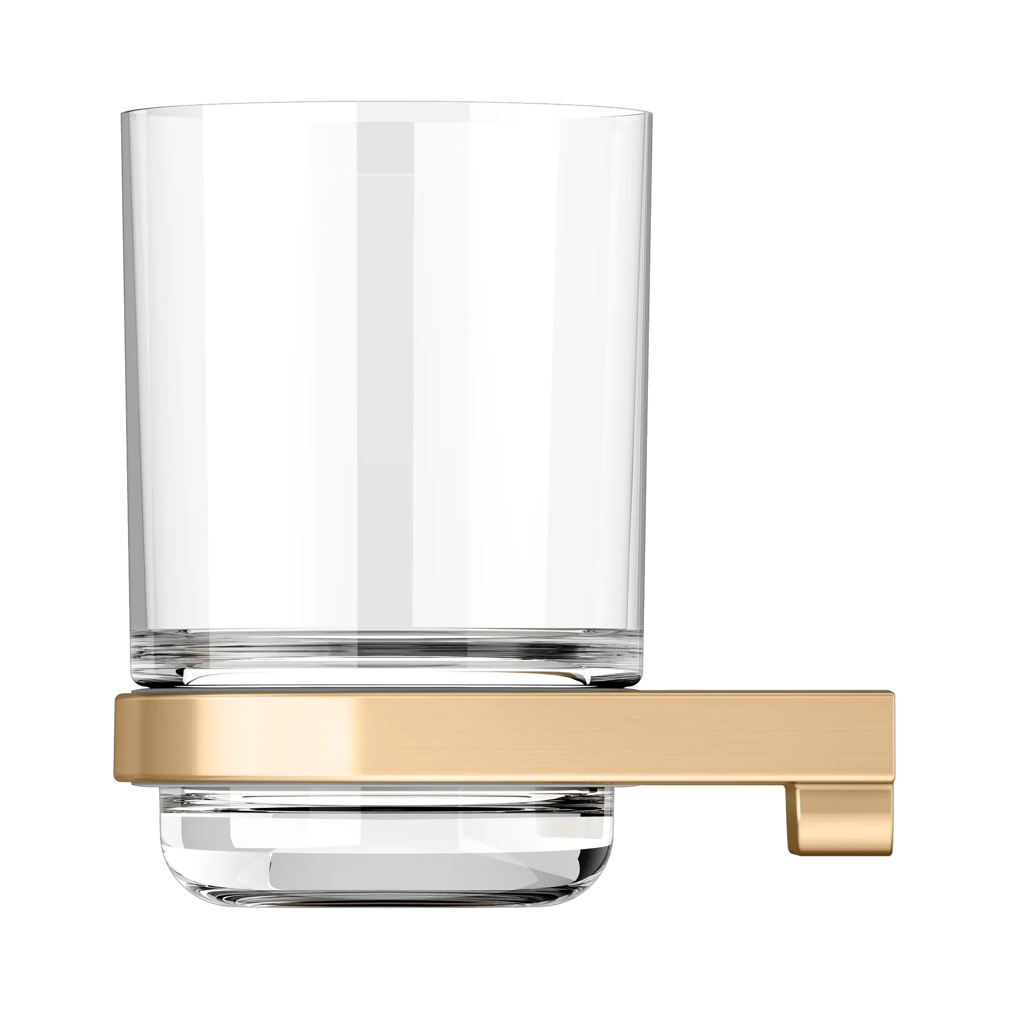 Collection Moll Glashalter Messing gebürstet Collection Moll Glashalter Messing gebürstet