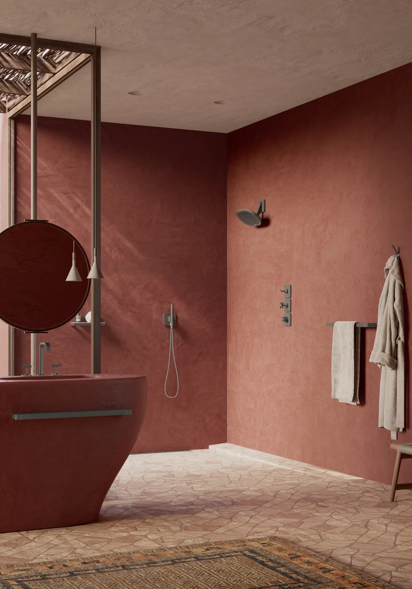 Hansgrohe AXOR Citterio E 3-Loch Waschtischarmatur Brushed Black Chrome, ComfortZone 170, Ausladung 165 mm, Auslaufhöhe 170 mm, Kreuzgriff, Laminarstrahl, max. Durchfluss 5 l/min, Keramikventile 180°, für Durchlauferhitzer geeignet Hansgrohe AXOR Citterio E 3-Loch Waschtischarmatur Brushed Black Chrome, ComfortZone 170, Ausladung 165 mm, Auslaufhöhe 170 mm, Kreuzgriff, Laminarstrahl, max. Durchfluss 5 l/min, Keramikventile 180°, für Durchlauferhitzer geeignet