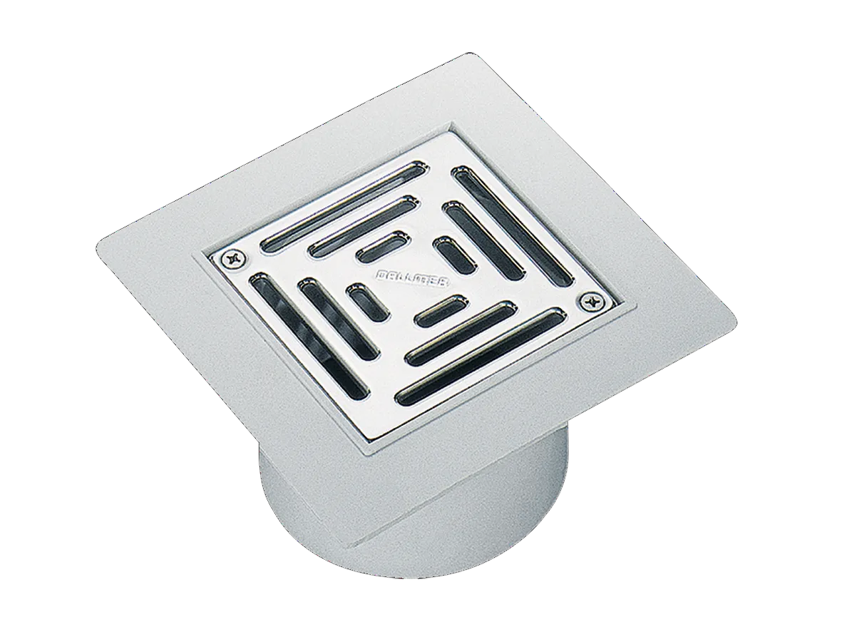 Aufsatz PVC ES 15, Rost massiv, verschraubt, 150 x 150 mm Aufsatz PVC ES 15, Rost massiv, verschraubt, 150 x 150 mm