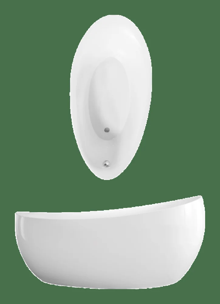 Villeroy & Boch Aveo New Generation Badewanne Freistehend 1900x950mm Weiß Alpin