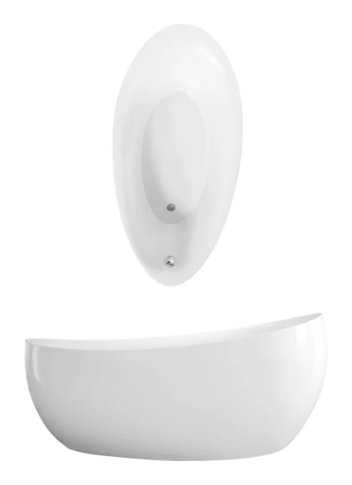 Villeroy & Boch Aveo New Generation Badewanne Freistehend 1900x950mm Weiß Alpin