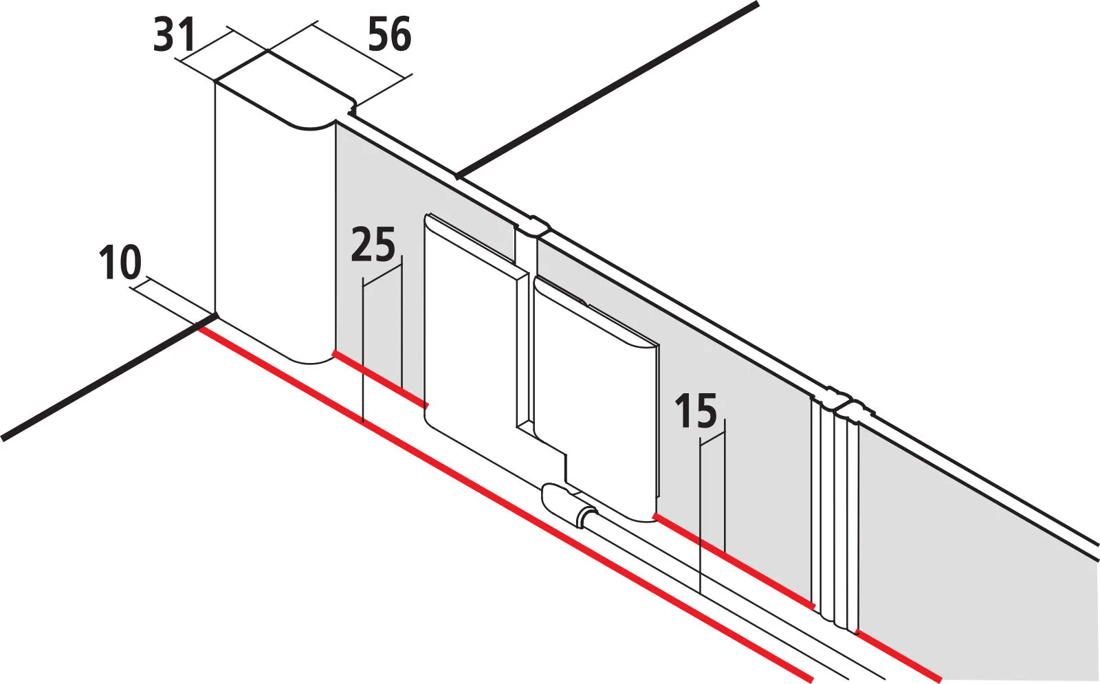 PASA XP PXPTF Pendeltür mit Festfeldern, für Nische und Ecke, Höhe 1850 mm, Wanneneinbaumaß 1050-1110 / 1075-1135 mm, Breitenverstellmaß 1050-1110 mm, Glasaußenkante 1050-1110 mm, Farbe Silber Mattglanz, Glas ESG Klar PASA XP PXPTF Pendeltür mit Festfeldern, für Nische und Ecke, Höhe 1850 mm, Wanneneinbaumaß 1050-1110 / 1075-1135 mm, Breitenverstellmaß 1050-1110 mm, Glasaußenkante 1050-1110 mm, Farbe Silber Mattglanz, Glas ESG Klar