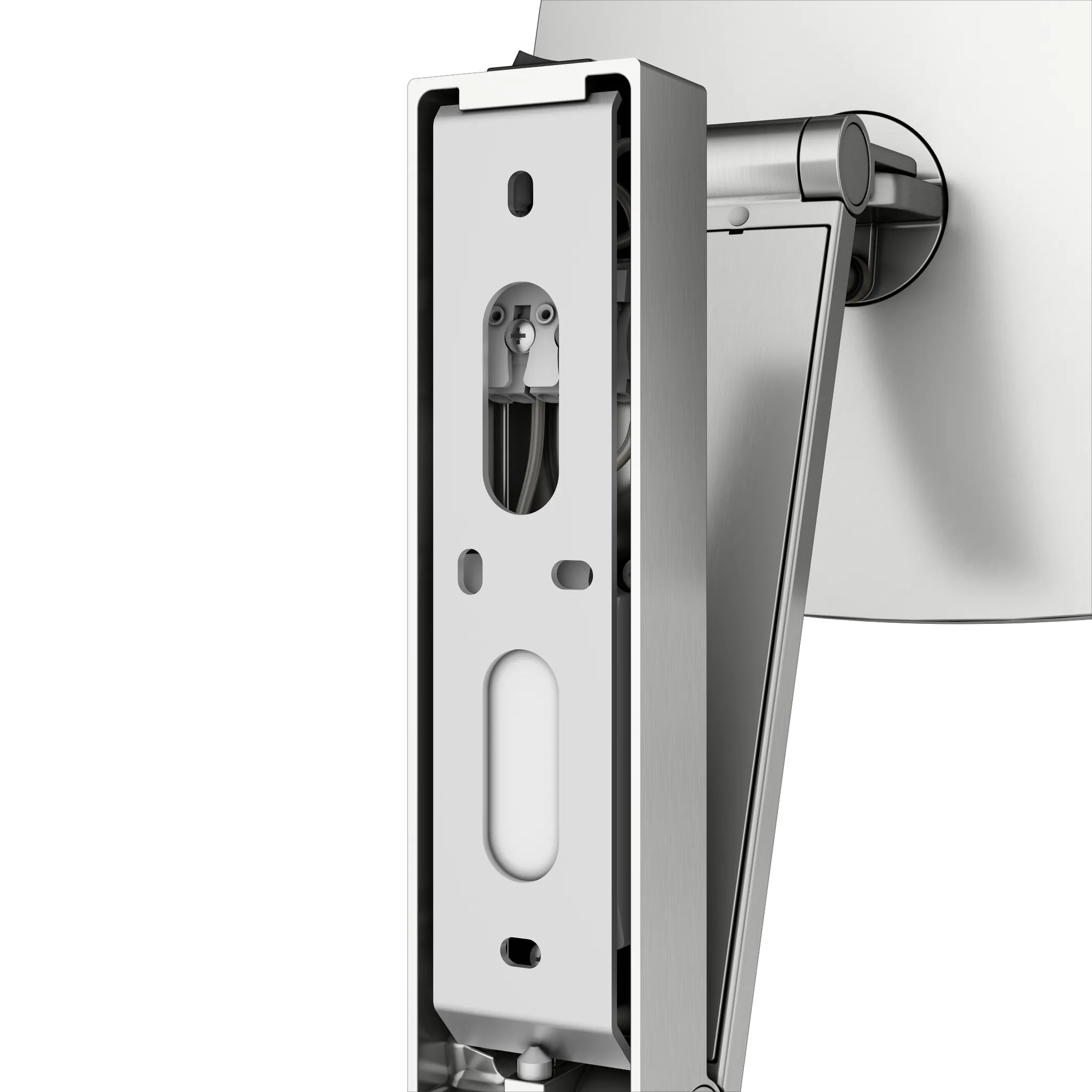 KEUCO Kosmetikspiegel iLook_move beleuchtet Wandmodell, eckig/beleuchtet mit Wippschalter Edelstahl-finish KEUCO Kosmetikspiegel iLook_move beleuchtet Wandmodell, eckig/beleuchtet mit Wippschalter Edelstahl-finish