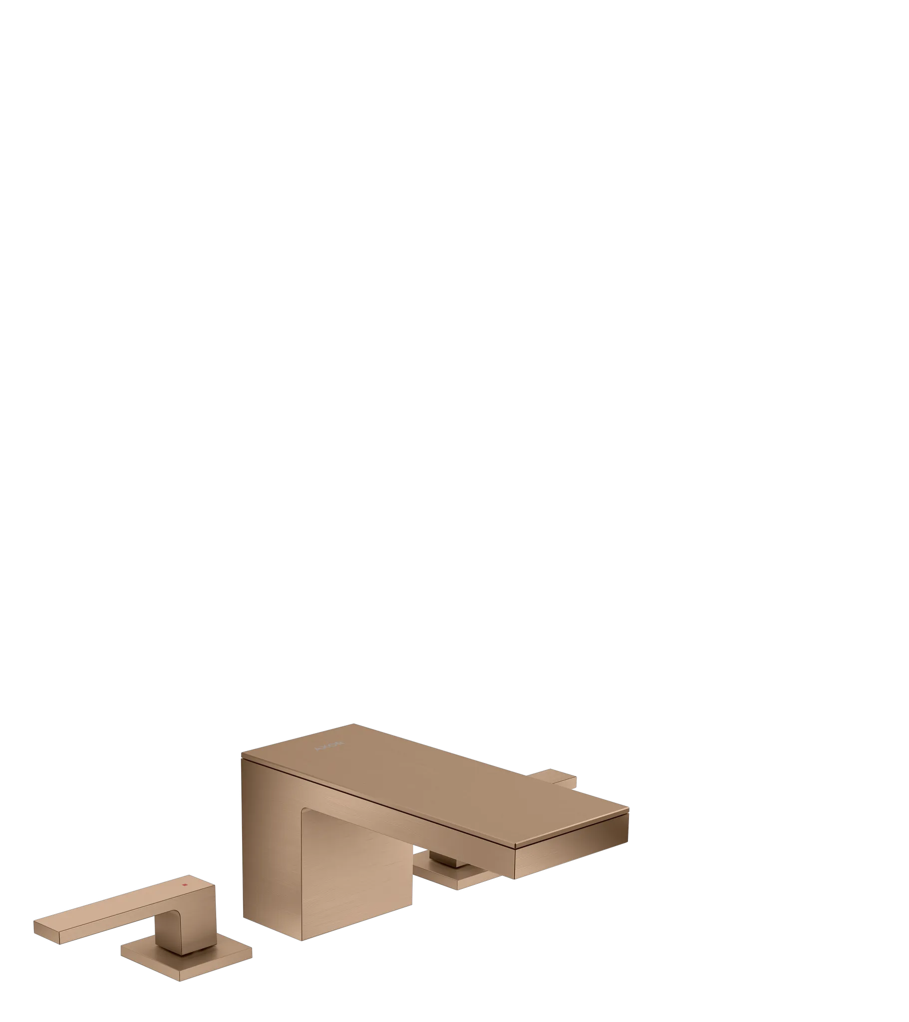 Hansgrohe AXOR MyEdition Mischer Platte 200 Brushed Red Gold Hansgrohe AXOR MyEdition Mischer Platte 200 Brushed Red Gold