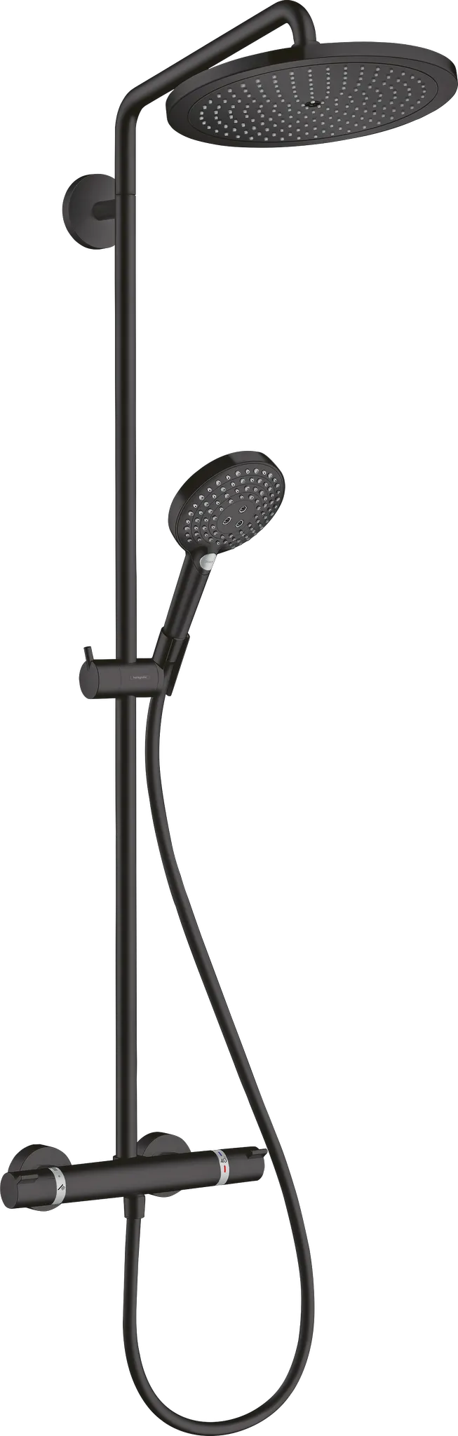 Showerpipe Croma Select S 280 EcoSmart mit Raindance HB mattschwarz Showerpipe Croma Select S 280 EcoSmart mit Raindance HB mattschwarz
