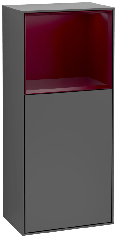 Villeroy & Boch Finion Seitenschrank F50 418x936x270mm anthrazit Villeroy & Boch Finion Seitenschrank F50 418x936x270mm anthrazit