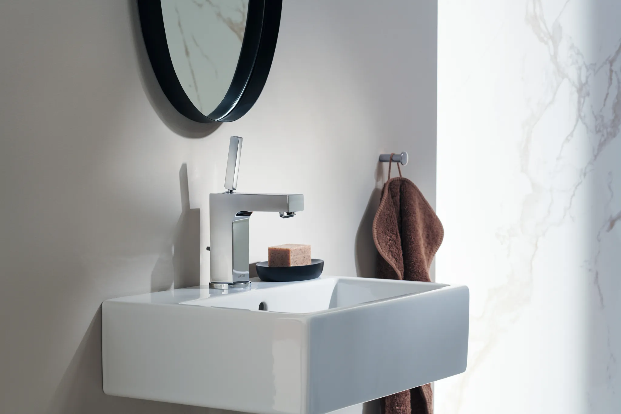 Einhebel Waschtischmischer Axor Citterio chrom Einhebel Waschtischmischer Axor Citterio chrom