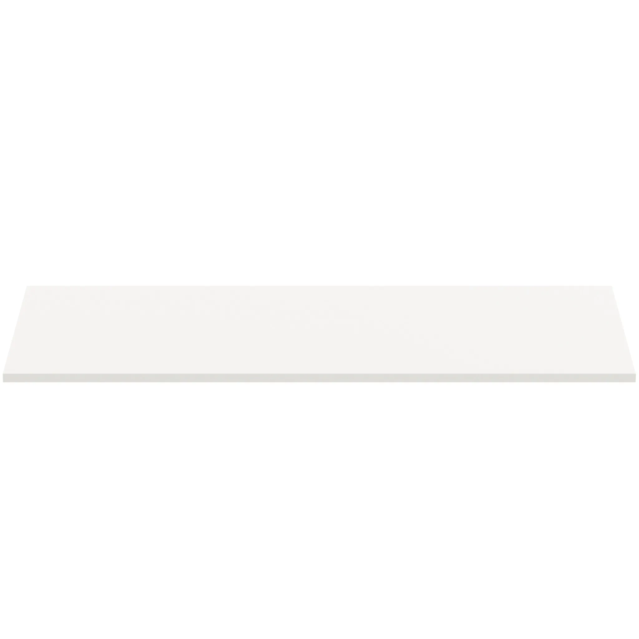 Waschtischplatte i.life B ohne Ausschnitt 1204x506x18mm Weiß matt