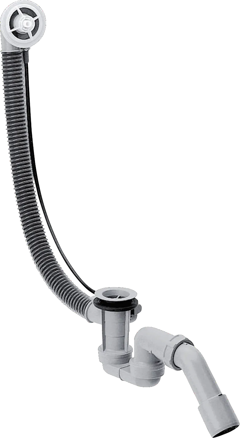 Wannenab-u.Überlaufgarnitur Flexaplus Grundset m.flex.Überlaufschlauch