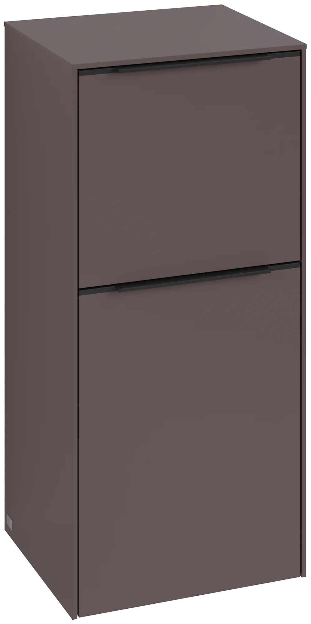 Villeroy & Boch Subway 3.0 Seitenschrank, Eckig Dark Berry, 400x860x346 mm, mit Absenkautomatik Villeroy & Boch Subway 3.0 Seitenschrank, Eckig Dark Berry, 400x860x346 mm, mit Absenkautomatik