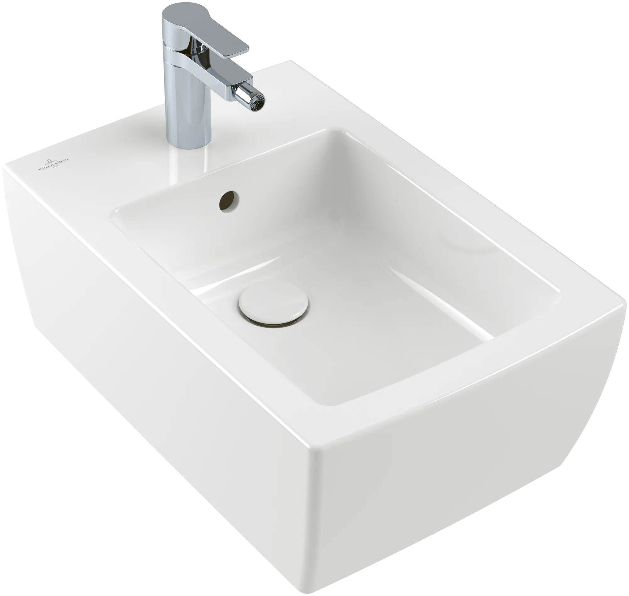 Bidet „Memento 2.0“, Befestigung verdeckt 37,5 × 23 × 56 × 56 cm