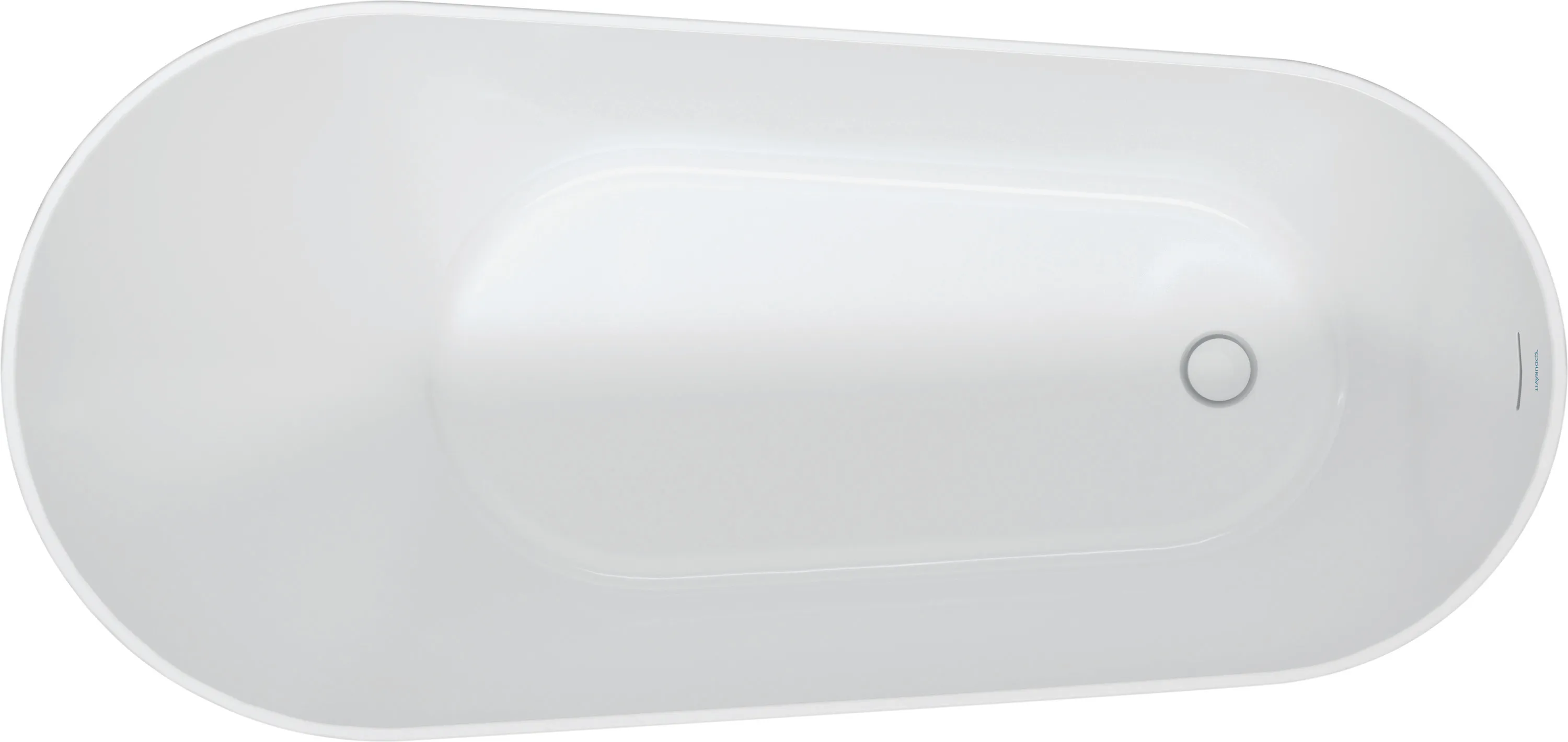 Duravit Badewanne „DuraFaro“ freistehend oval 1500 × 700 mm in Weiß Duravit Badewanne „DuraFaro“ freistehend oval 1500 × 700 mm in Weiß