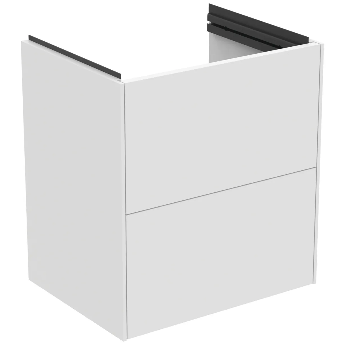 Möbelwaschtischunterschrank Conca 500x375x548mm 2 Auszüge Weiß matt