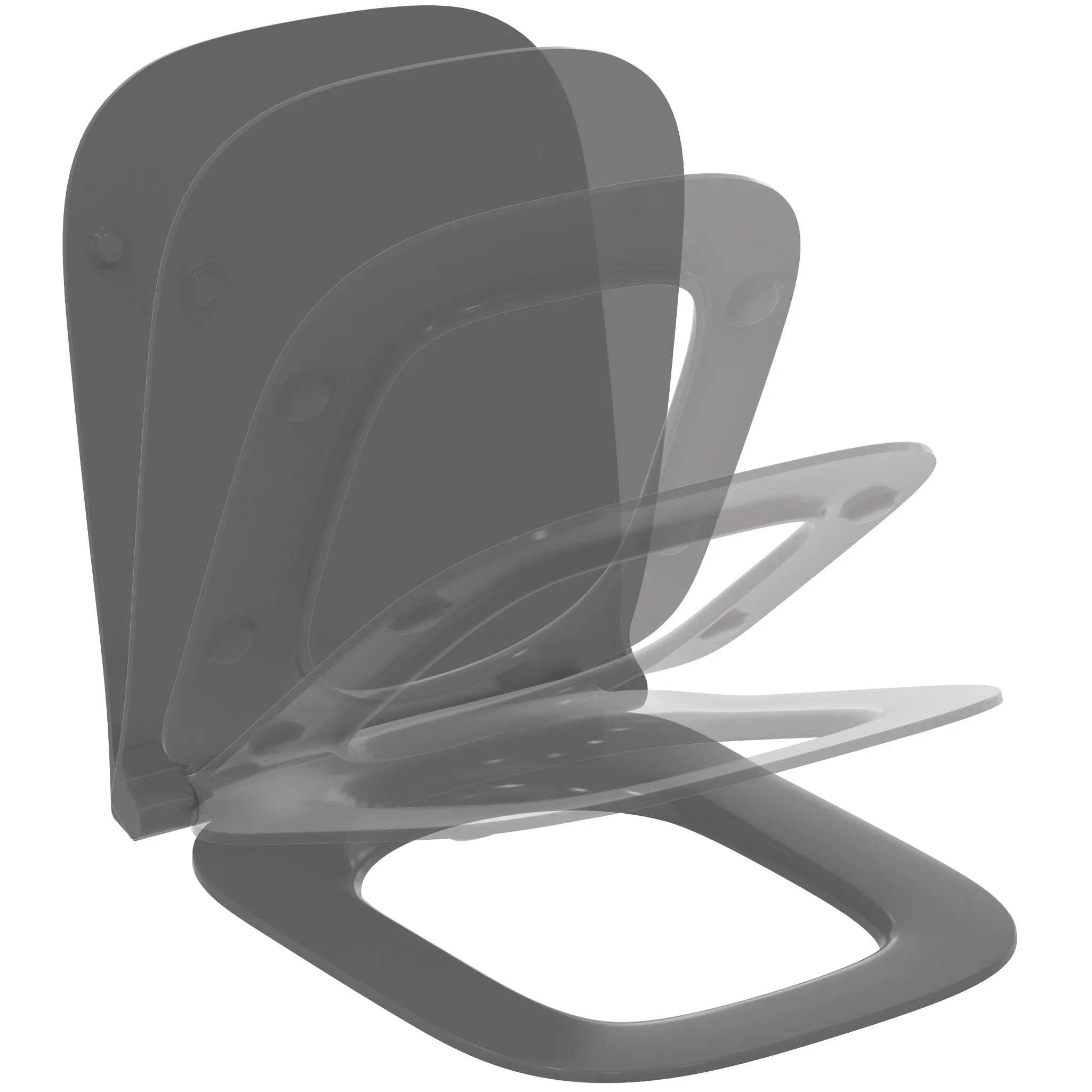 Ideal Standard WC-Sitz „i.lifeB“ in Grau Ideal Standard WC-Sitz „i.lifeB“ in Grau