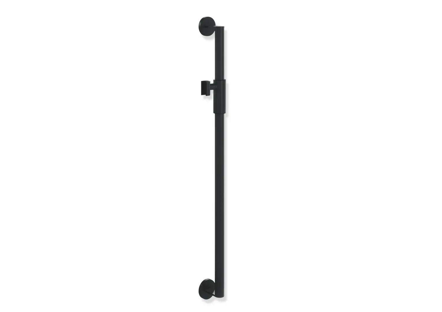 HEWI Brausehalterstange System 900, Edelstahl, Achsmaß 900 mm, magnetischer Brausehalter HEWI Brausehalterstange System 900, Edelstahl, Achsmaß 900 mm, magnetischer Brausehalter