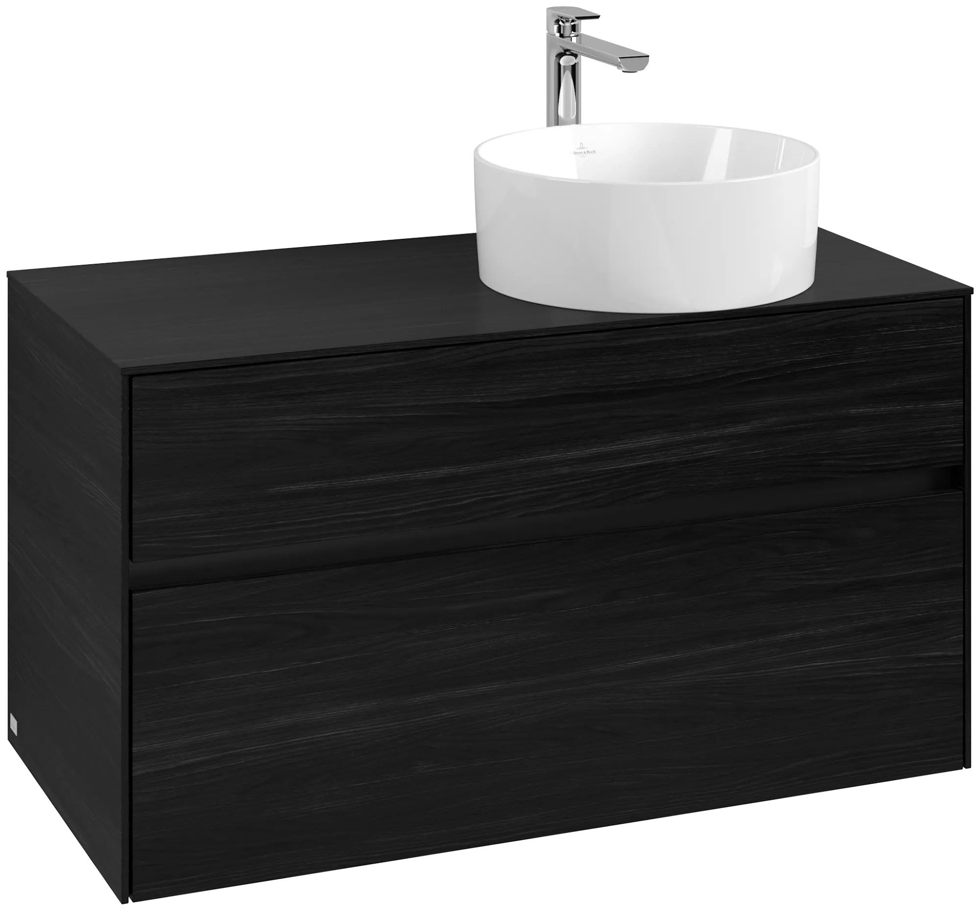Villeroy & Boch Collaro Waschbeckenunterschrank C04000, 1000x548x500mm, Black Oak