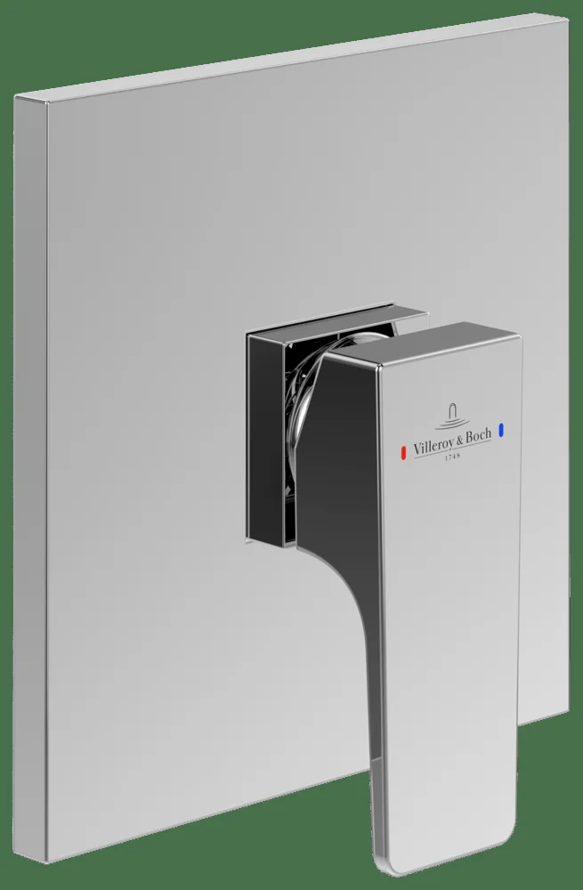 Villeroy & Boch Architectura Square Unterputz-Einhebel-Armatur TVS125002000, Chrom Villeroy & Boch Architectura Square Unterputz-Einhebel-Armatur TVS125002000, Chrom
