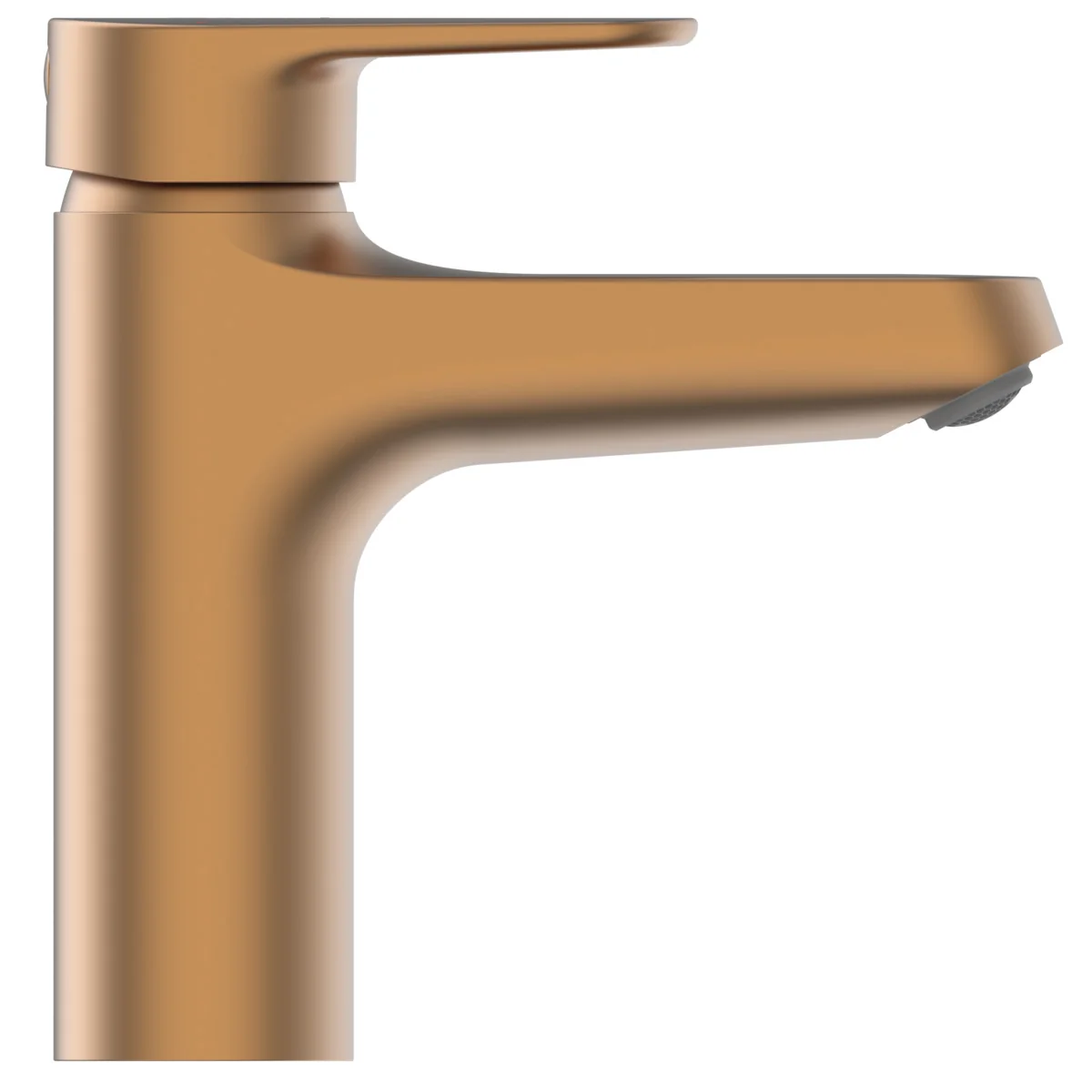 Ideal Standard Alu+ Einhebel-Waschtischarmatur in Bronze, Auslaufdiameter 120 mm