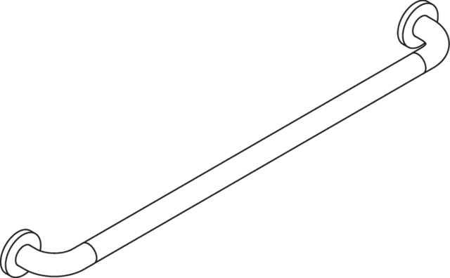 HEWI Haltegriff „Serie 801“ chromoptisch beschichtet HEWI Haltegriff „Serie 801“ chromoptisch beschichtet