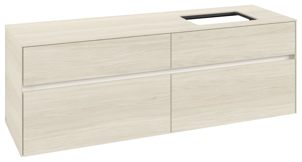 Villeroy & Boch Collaro Waschbeckenunterschrank C12200, 1600x548x500mm, White Oak Villeroy & Boch Collaro Waschbeckenunterschrank C12200, 1600x548x500mm, White Oak