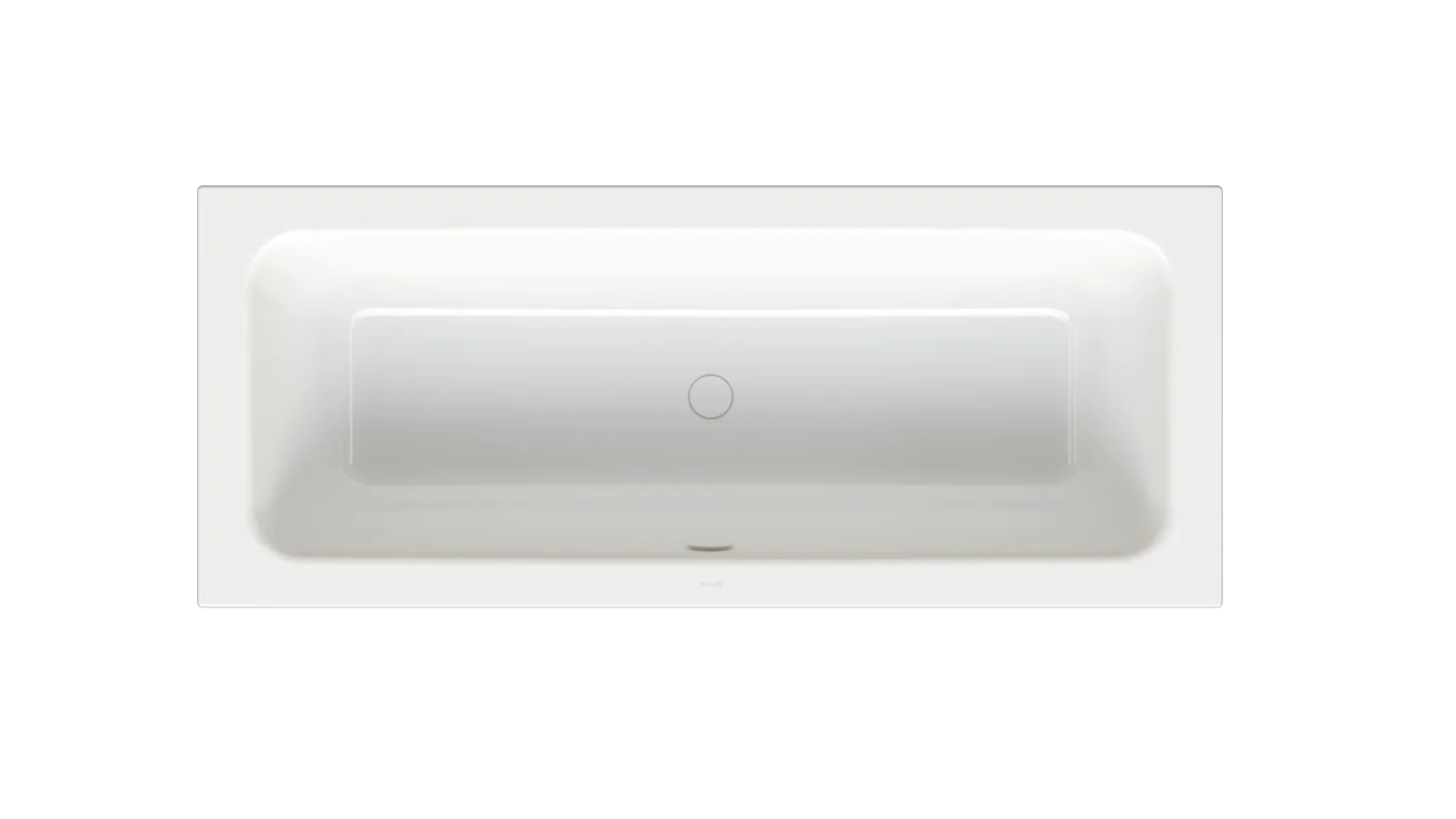 BetteOne Badewanne, Rechteck, Weiß, 1700 x 700 mm, 420 mm Höhe, 2-Sitzer, glasierter Titan-Stahl