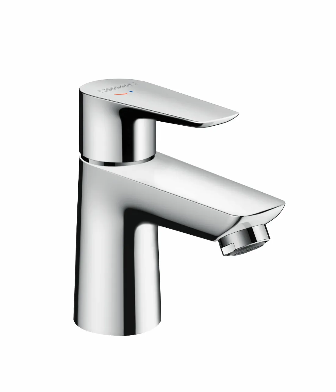 Hansgrohe Talis E Einhebel-Waschtischmischer 80 CoolStart mit Zugstangen-Ablaufgarnitur, Chrom