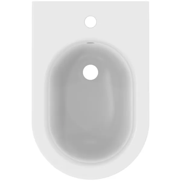 Ideal Standard Bidet „BlendCurve“, Befestigung verdeckt 35,5 × 54 × 25 cm in Seidenweiß