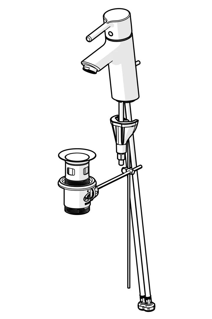 HansaVANTIS Waschtischarmatur Hansavantis 2022 EHM WT-Batt. HansaVANTIS 5240 Zugst.Ablgarn. Ausld. 109 mm chr Pinheb. HansaVANTIS Waschtischarmatur Hansavantis 2022 EHM WT-Batt. HansaVANTIS 5240 Zugst.Ablgarn. Ausld. 109 mm chr Pinheb.