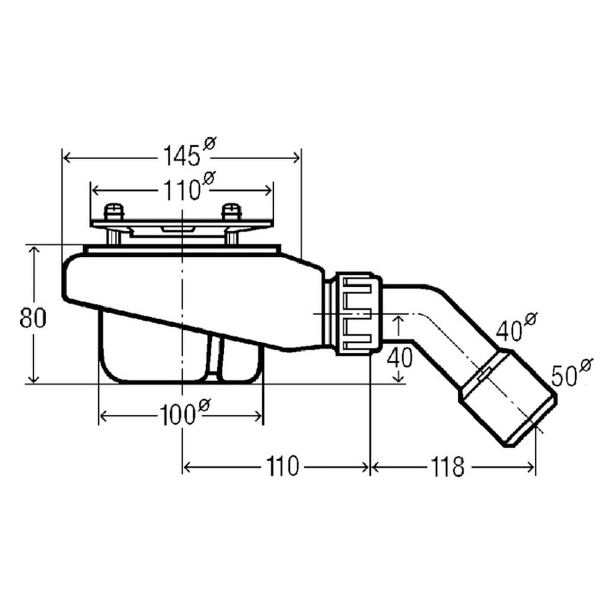 Set Viega Ablaufgarnitur mit Abdeckhaube Set Viega Ablaufgarnitur mit Abdeckhaube