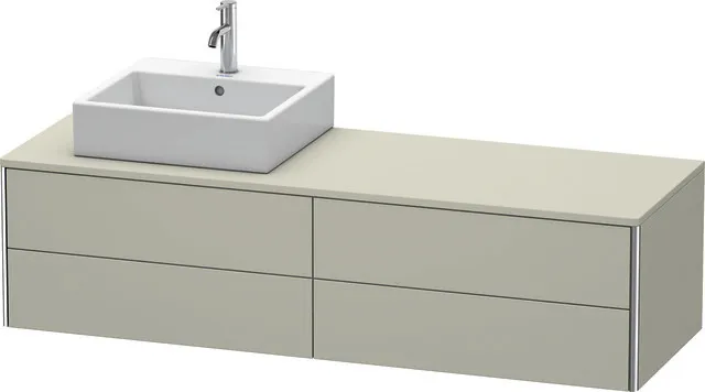 Duravit Waschtischunterschrank wandhängend „XSquare“ 160 × 40 × 54,8 cm Duravit Waschtischunterschrank wandhängend „XSquare“ 160 × 40 × 54,8 cm