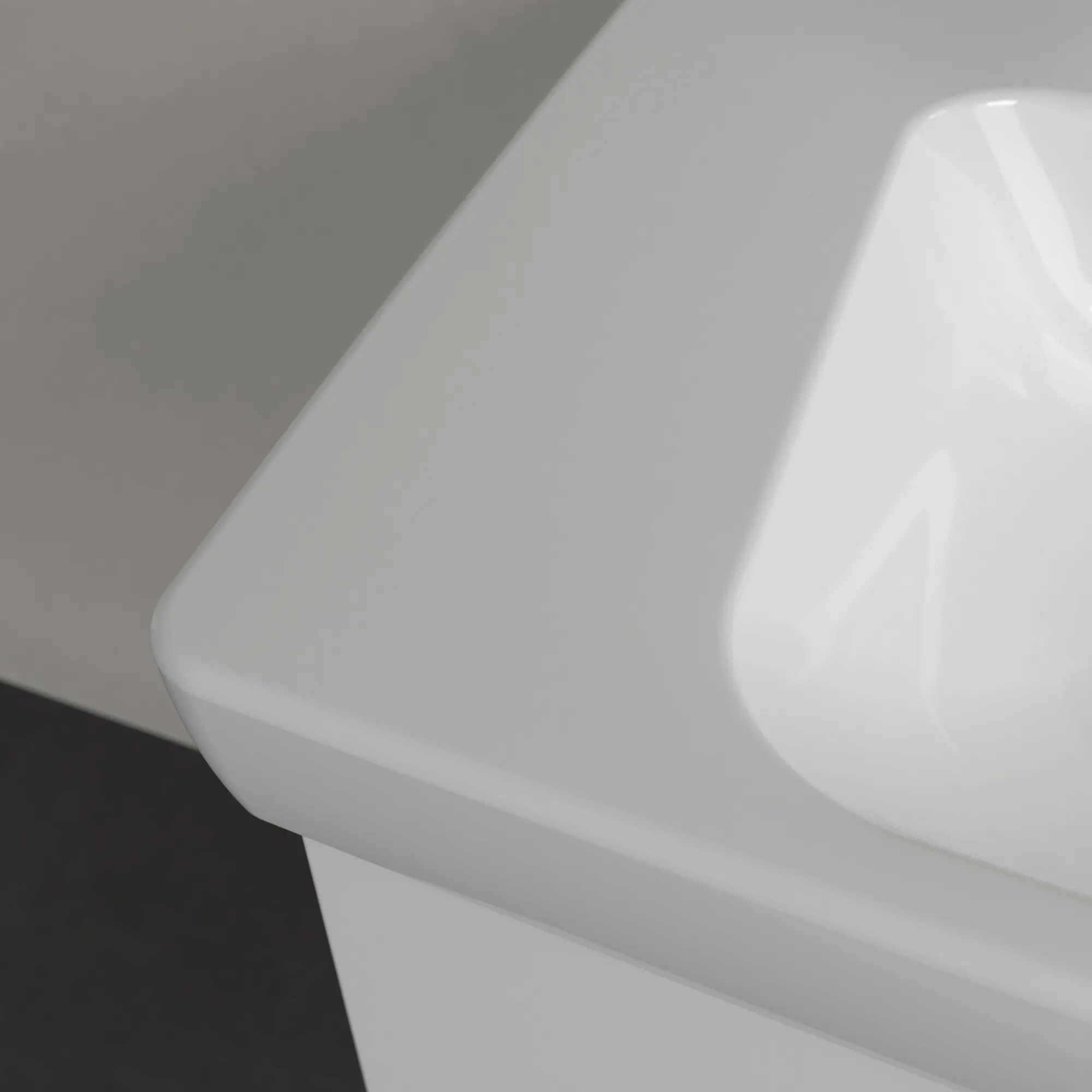 Villeroy & Boch Waschbecken „Architectura“ 800 × 455 × 165 mm, ohne Hahnlochbohrung, für Becken mittig