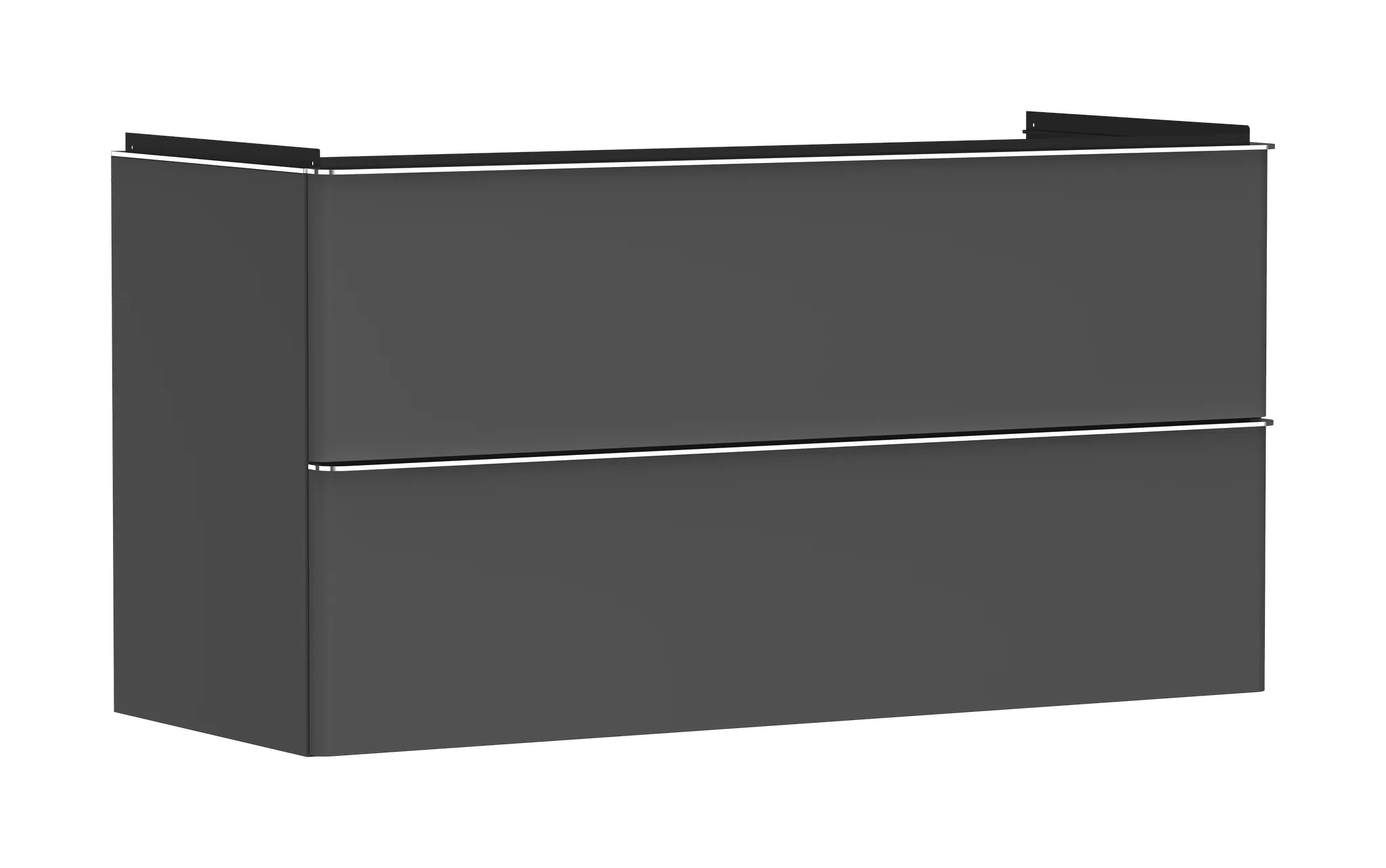 Hansgrohe Xelu Q Waschtischunterschrank Diamantgrau Matt 1180⁄475 chrom