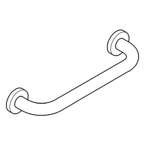 Grohe Wannengriff Essentials 102471, 349 mm, matt black Grohe Wannengriff Essentials 102471, 349 mm, matt black