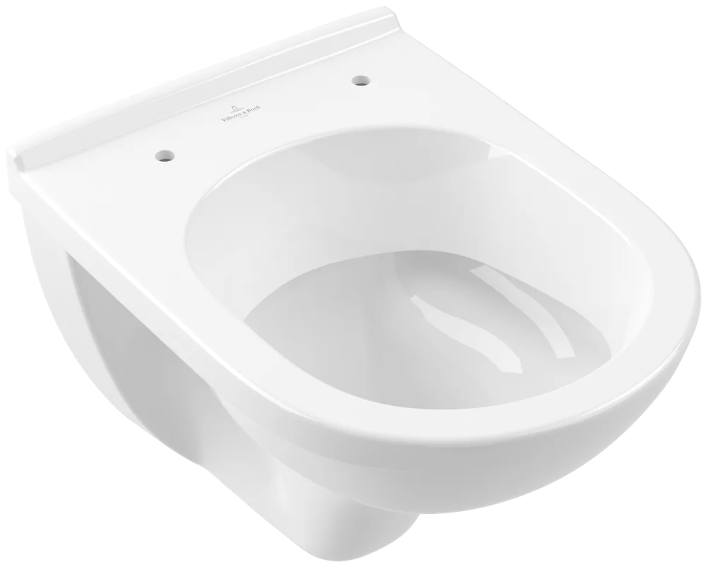 Villeroy & Boch O.novo Tiefspül-WC Compact 360x490mm Oval wandhängend Weiß Alpin